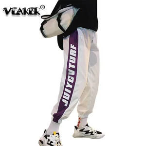 Брюки мужские свободного покроя с отражателем, корейский стиль, для мужчин и женщин, спортивные штаны, новинка 2020, Джоггеры в стиле хип-хоп, хлопковые брюки, свободные штаны для пар