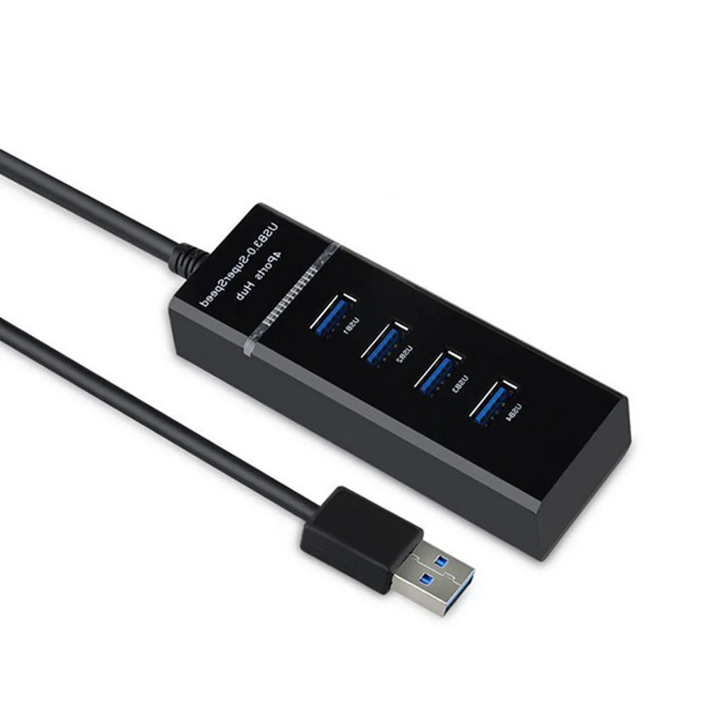 Expansion Durable Desktop Splitter Computer Multi HUB Data Transmission Plug And Play High Speed Conversion 4 Ports USB 3.0 | Компьютеры и