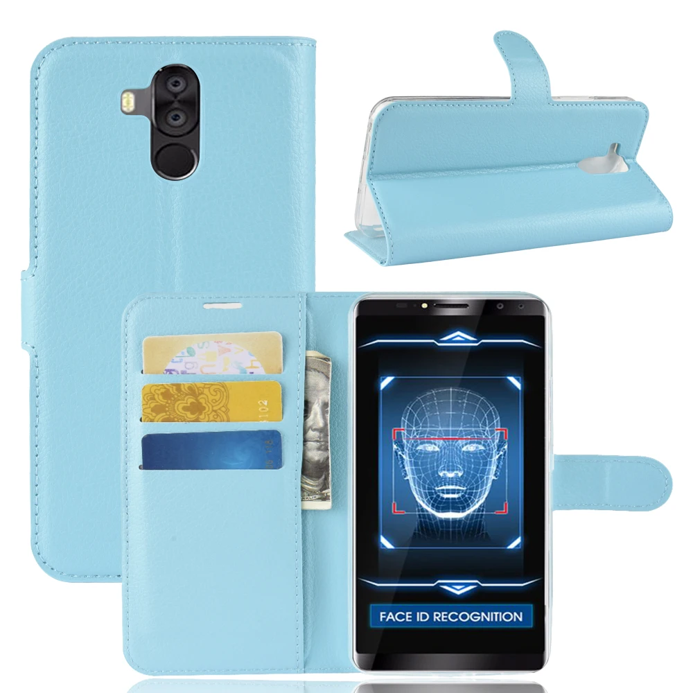 Чехол BYHeYang для coque Oukitel K6 кожаный чехол кошелек с откидной крышкой и силиконовой