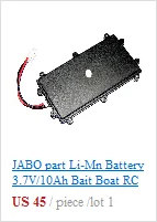 JABO 2AD RTR 2,4G RC приманка лодка двойной 380 двигатель gps навигация автоматический возврат рыболовный корабль