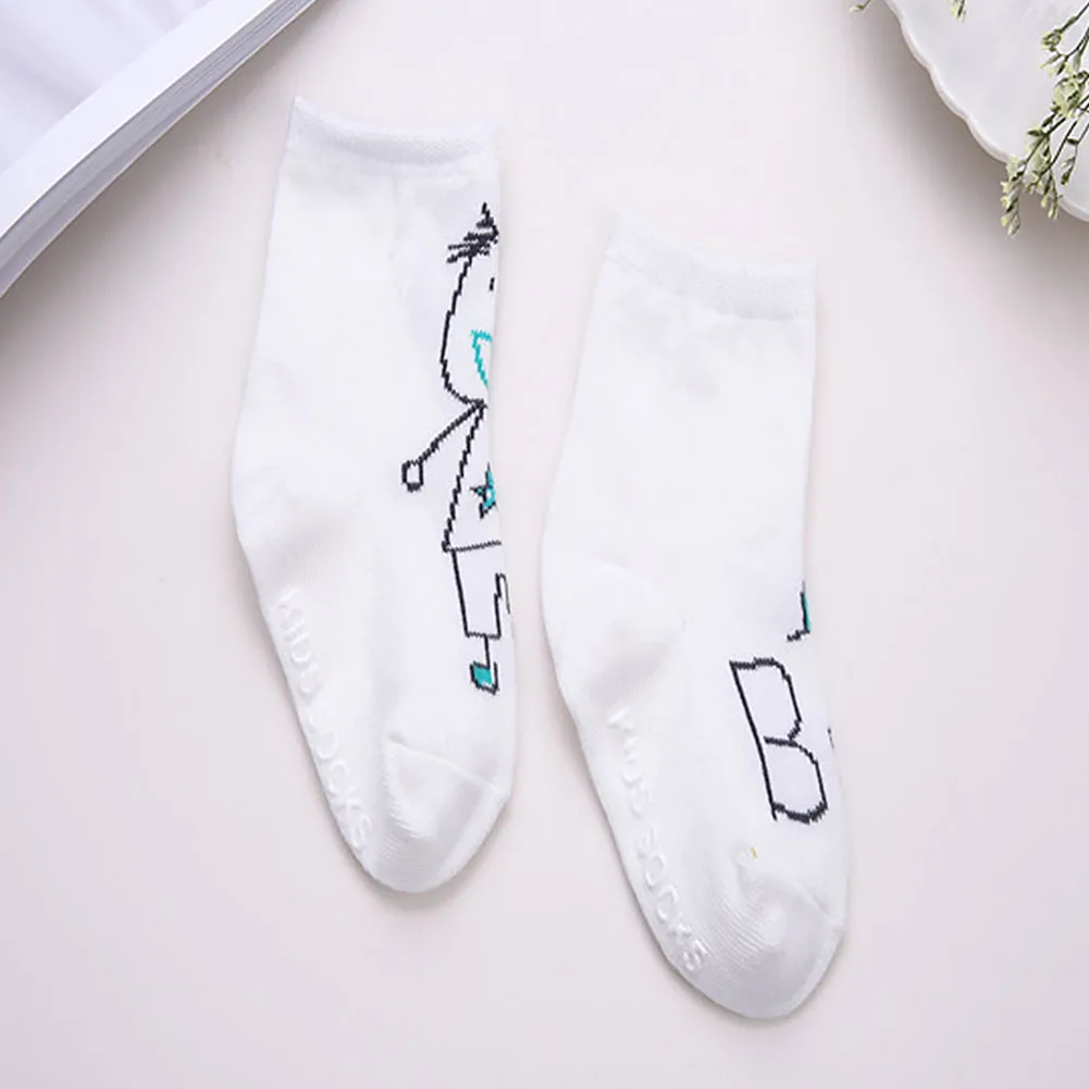 Детские носки сезон осень зима весенние хлопковые Асимметричные нескользящие