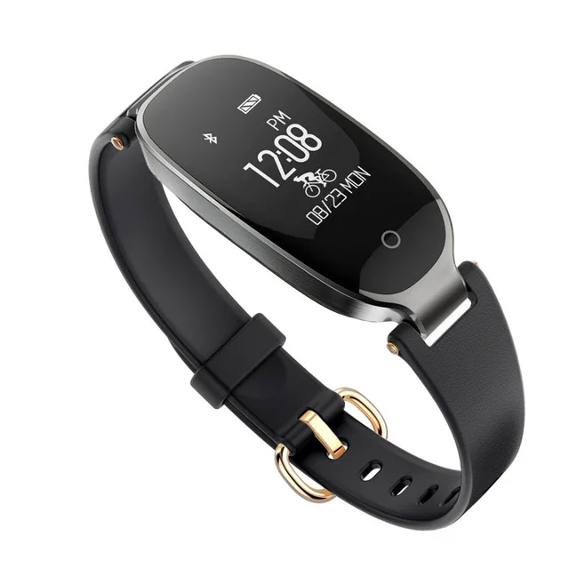 S3 gun black s3 / S3 Plus Smart Watch Waterproof Women smart band Heart Rate Monitor Smartwatch relogio inteligente For Android IOS Xiaomi - Цвет: S3 gun black