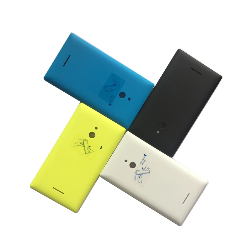Меньше но лучше новый пластиковый жесткий чехол для Nokia XL крышка батареи Корпус Дверь с боковой