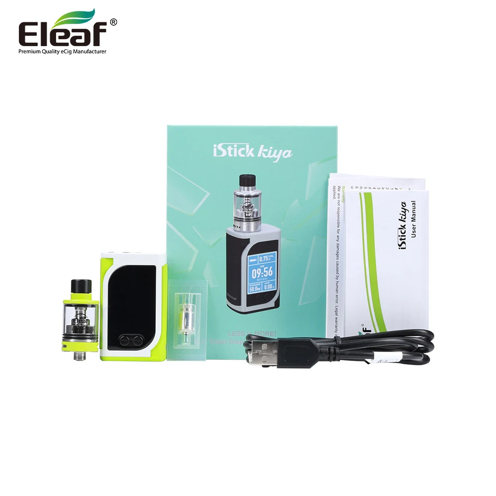 Оригинальный Eleaf iStick кия комплект для электронной сигареты с 1600 мАч батарея GS Juni