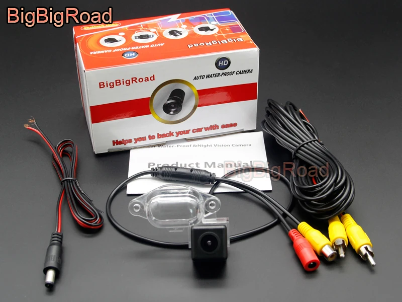BigBigRoad заднего вида паркинг CCD Камера для Nissan NV200 NV 200 Evalia 2009-/X-Trail X Trail T30 2001-2007