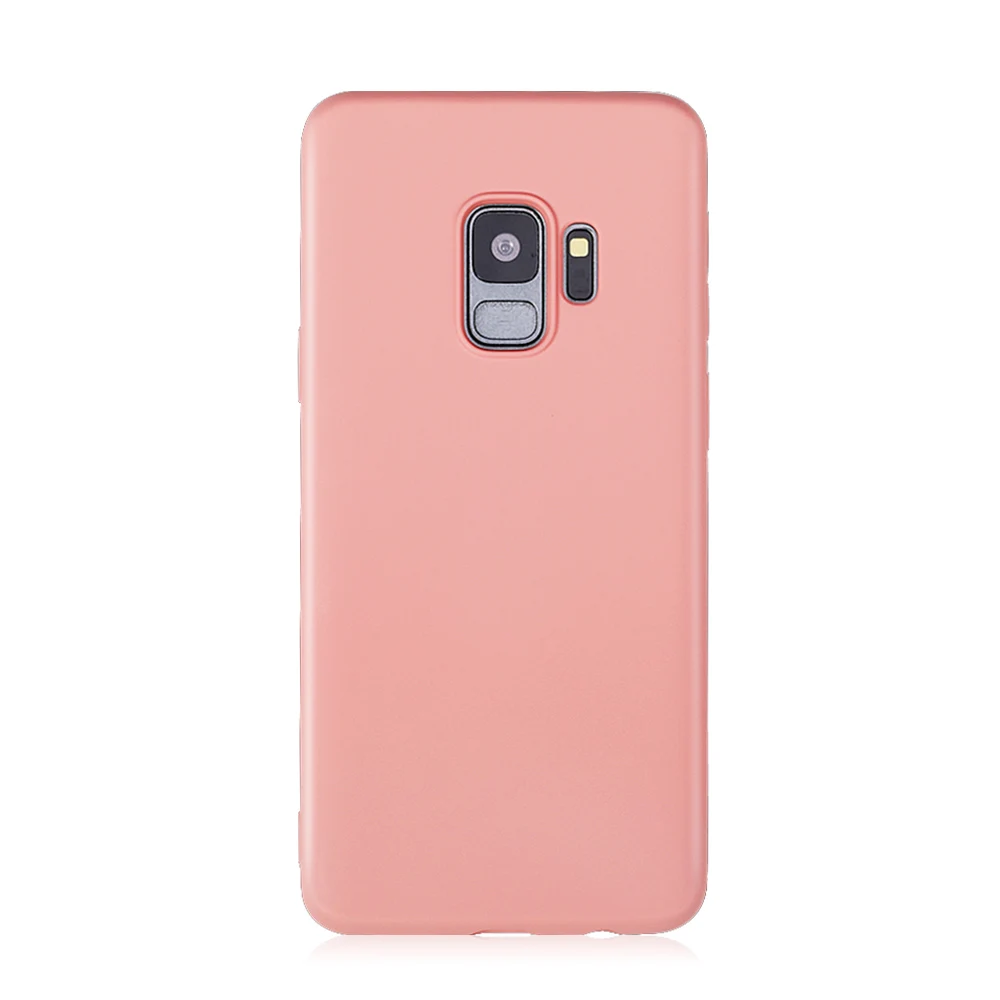 Pink Милые чехлы для телефонов LOVECOM ярких цветов для samsung Galaxy S10 Plus S10e A30 A40 A50 M20 M30 Мягкий силиконовый чехол из микрофибры - Цвет: Pink