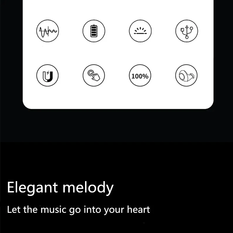 Bluetooth 5,0 наушники стерео Беспроводная bluetooth-гарнитура Близнецы портативные спортивные наушники аuriculares для бутонов смартфонов