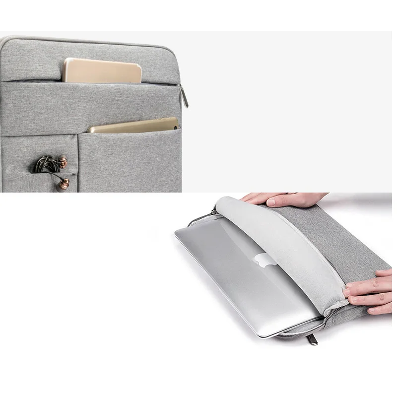 Сумка для ноутбука Macbook Air Pro 11, 12, 13, 14, 15, 15,6 дюймов, чехол для планшета, сумка для ноутбука, портативный чехол для Dell, lenovo, hp