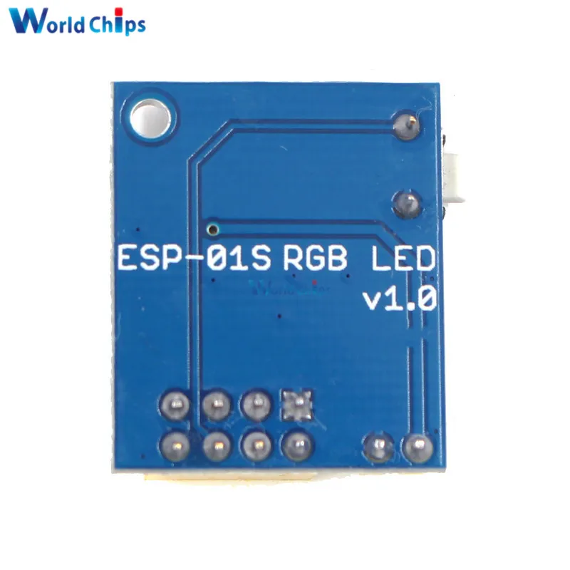 ESP8266 ESP 01 01S RGB LED контроллер Adpater WIFI модуль для Arduino IDE WS2812 WS2812B 16 бит световое кольцо