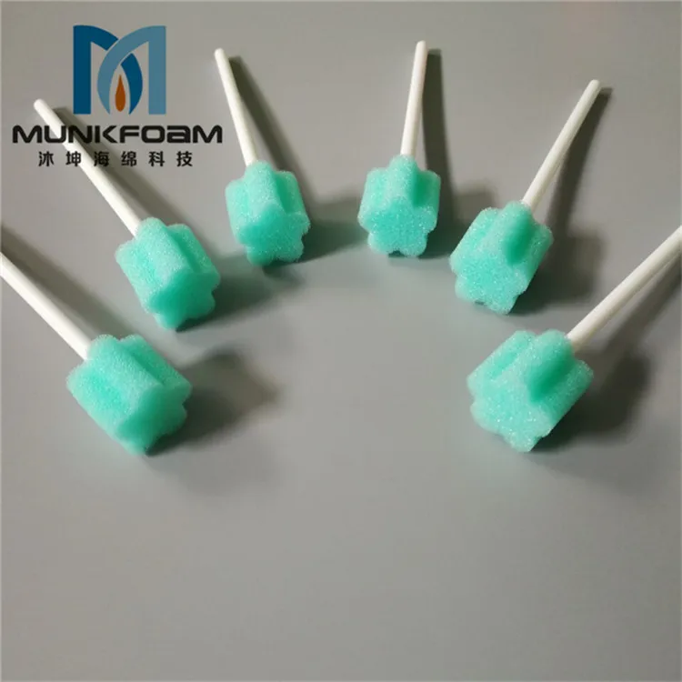 Одноразовые необработанные и неароматизированные палочки для полости рта Munkcare