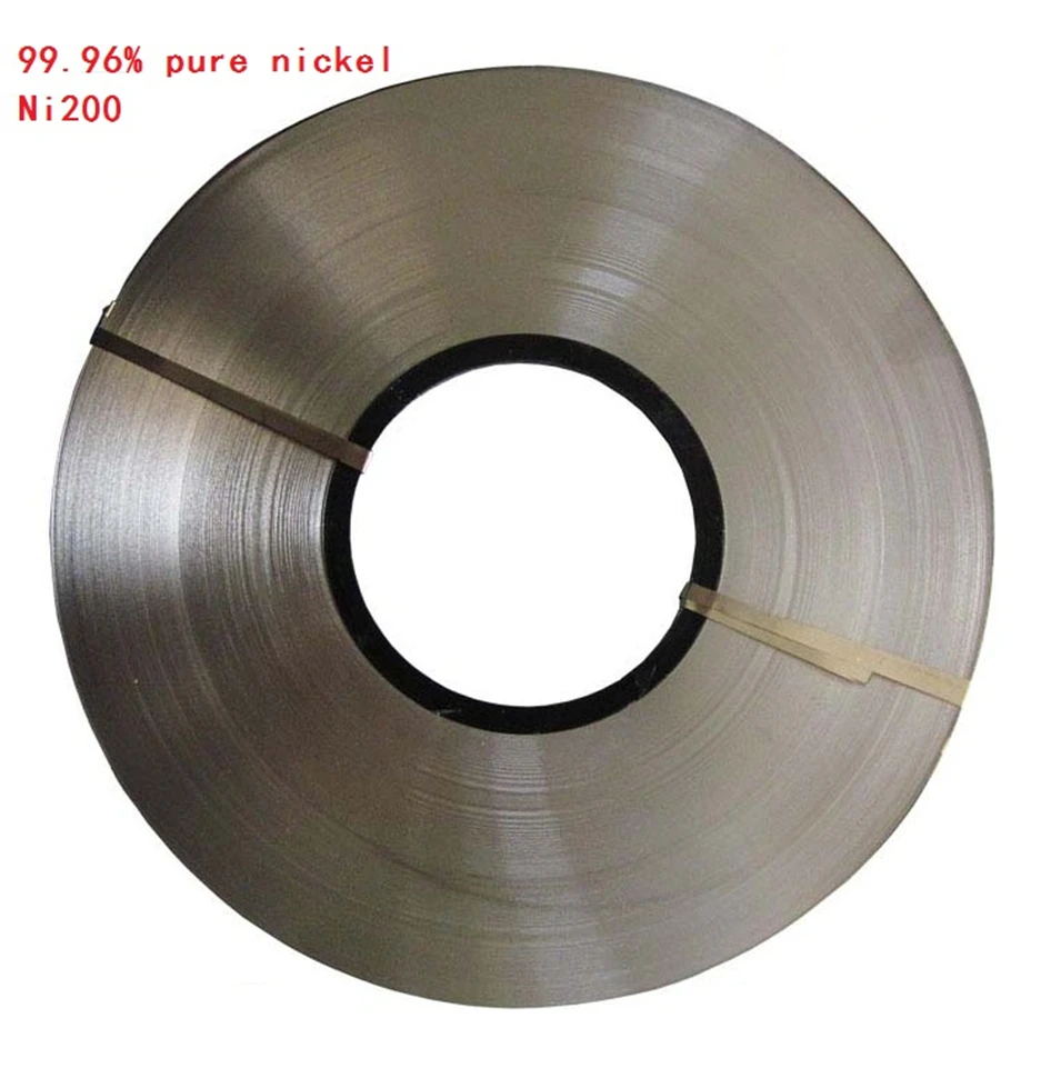 

0.5kg 0.1mm * 2mm Pure Nickel Plate Strap Strip Sheets 99.96% pure nickel for Battery Spot Welding Machine Welder Equipment