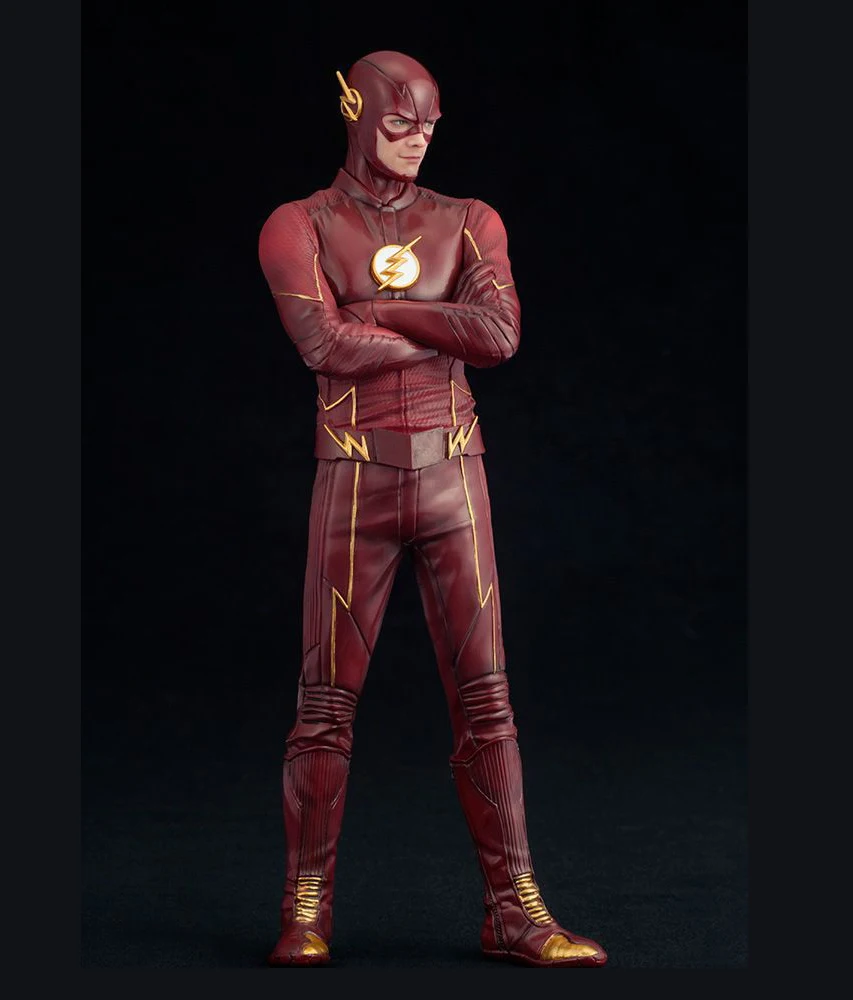 Бесплатная доставка 7 "DC супер герой флэш Барри Аллен в коробке 17 5 см Новая ПВХ