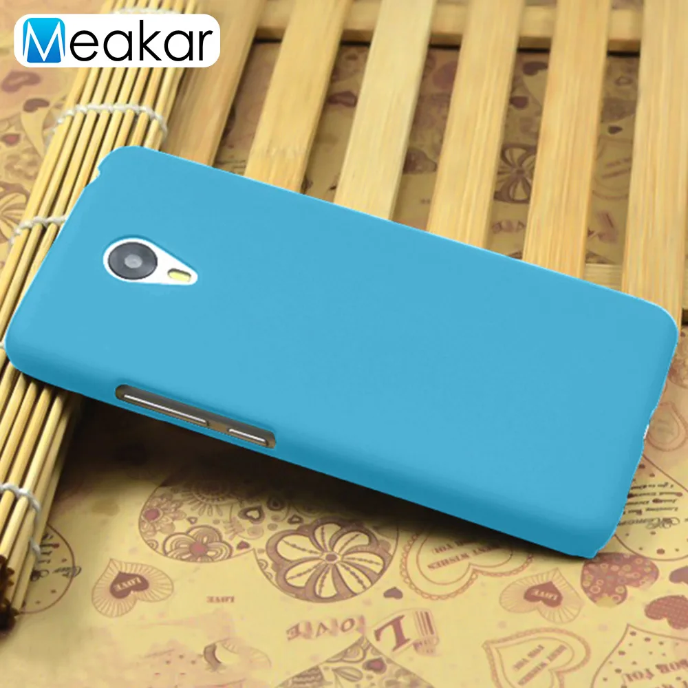 Матовая Пластик Coque 5.5For Meizu M3 Примечание чехол для Meizu M3 Примечание 3 Note3 M3note телефона чехол-лента на заднюю панель - Цвет: sky blue