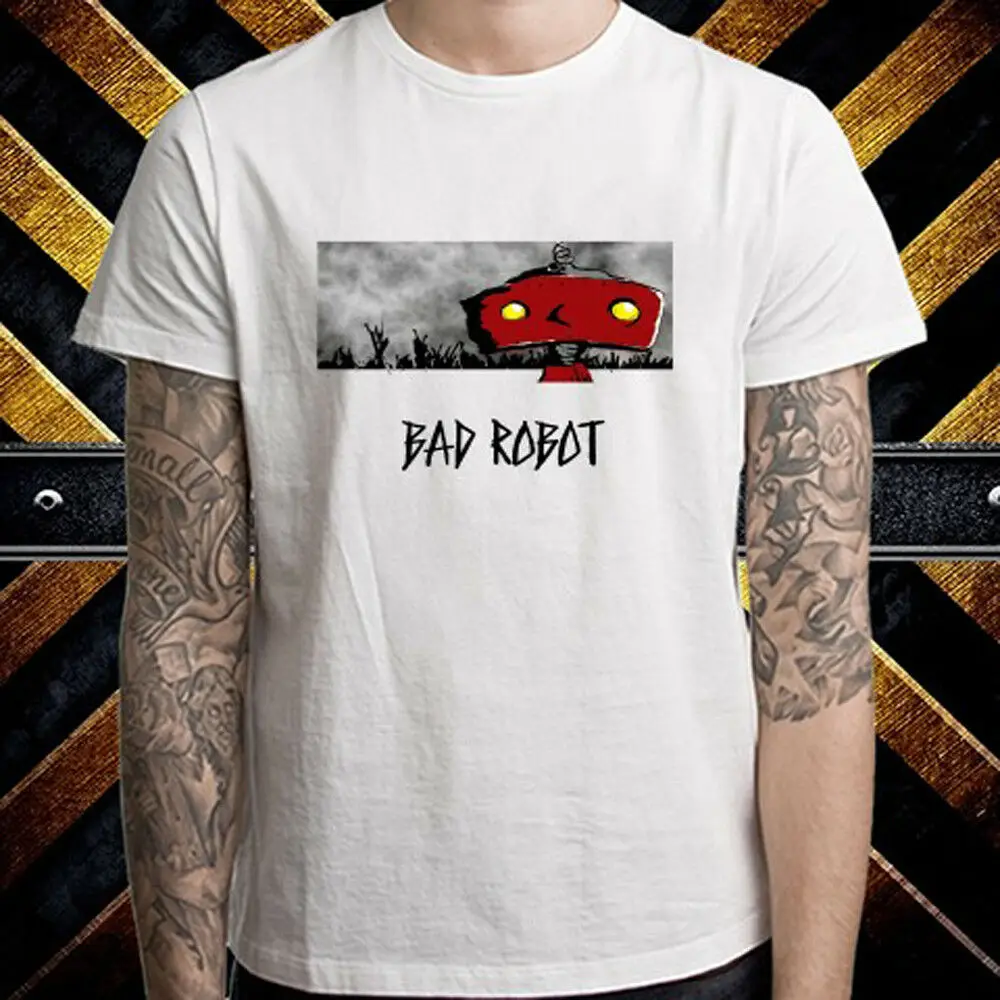 Bad Robot известная продукция логотип мужская белая футболка Размер S до 3XL|Мужские