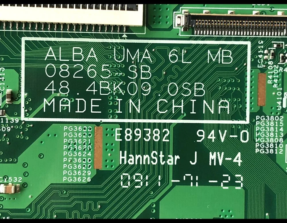 Высококачественная материнская плата для ноутбука Dell Insprion 1440 48.4BK09.0SB GM45 DDR2 100%