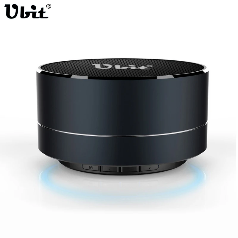 Ubit металлическая колонка с Bluetooth С микрофоном Hands-free звонков Портативный