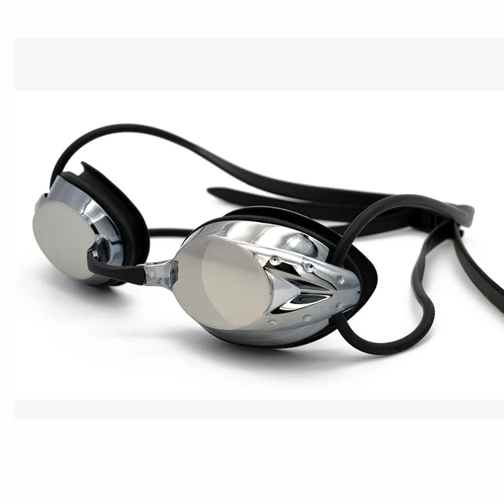Professional Racing goggles UV protection Anti-fog Swim eyewear for unisex Athletes swimming Tinted Plated swim glasses | Спорт и