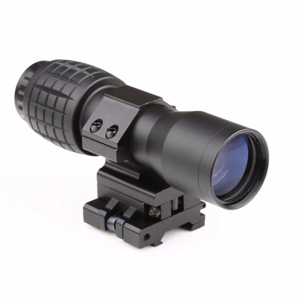 4X Лупа FTS флип в сторону для Eotech Aimpoint или аналогичный прицел Прицелы Открытый