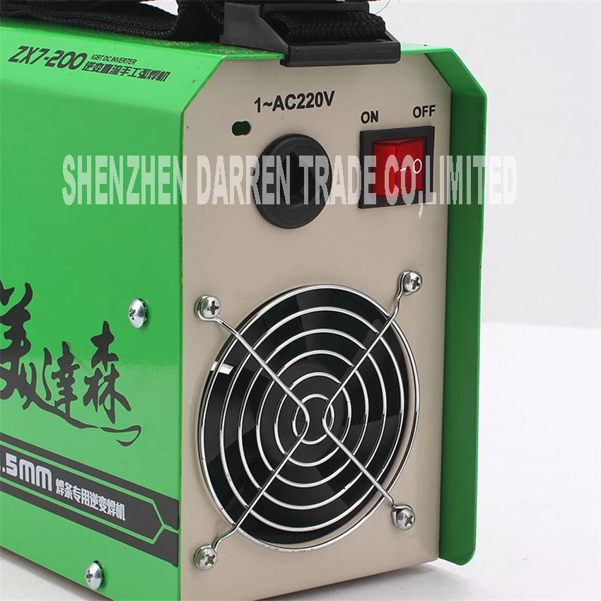ZX7-200 220В сварочный ММА сварщик IGBT DC инвертор аппарат ручной электросварочный |