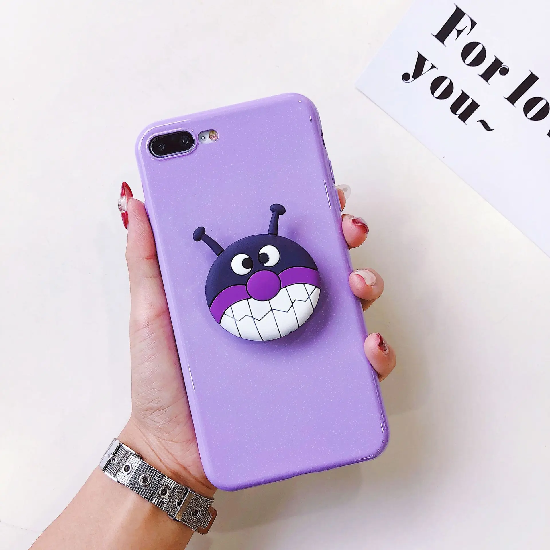 Sevenqi для iphone 6 iphone 6s iphone 7 Plus Чехол мобильного телефона фиксатор чехол с откидной