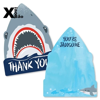 12 шт. декоративная посуда в виде акулы|Сувениры для вечеринок| |