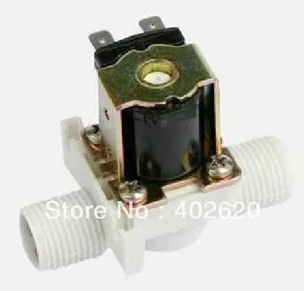 1/2 &quotBSPP 2Way нейлоновый Пластиковый Солнечный электромагнитный клапан 12VDC