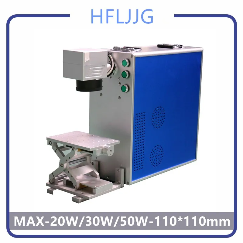 Free Shipping Cheap Price 50W Portable Fiber Laser Marking Machine Metal with 110 * / 150 200 mm Worki | Инструменты
