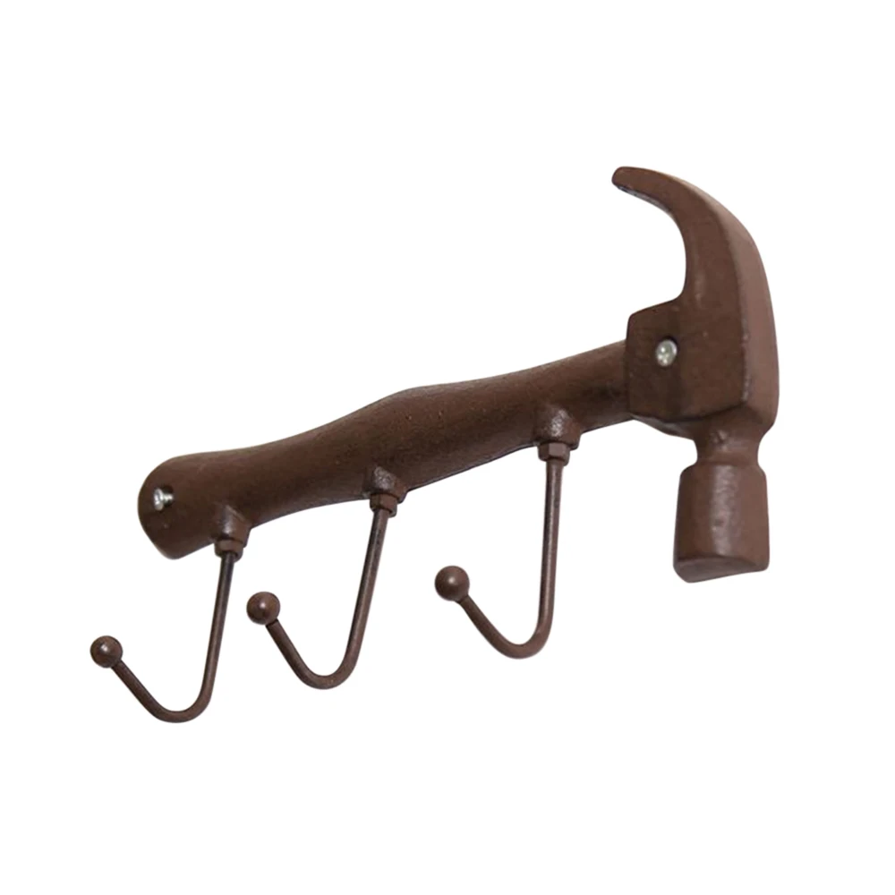 Ретро Крюк с железным молотком для одежды крючок полотенец винтажный стиль