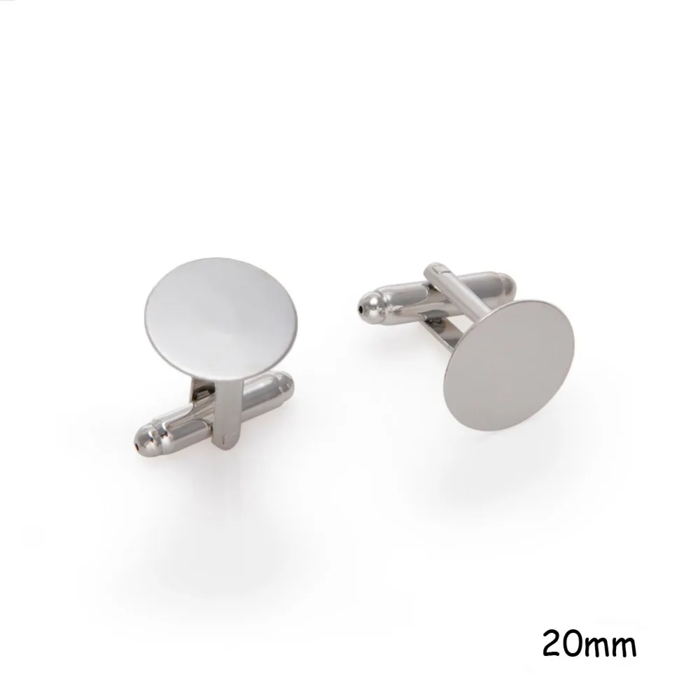 Запонки круглые для рукоделия 20 мм 25 10 шт.|hook clasp|clasp hookdiy cufflinks |