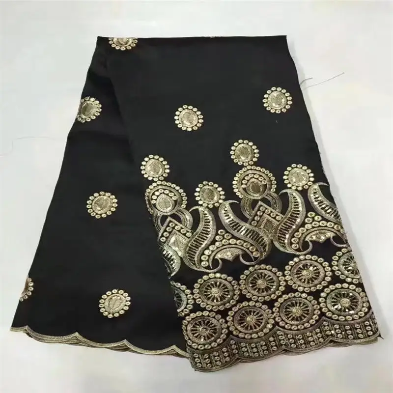 Фиолетовый цвет индийский дизайн африканская Джордж кружевная ткань 2017/Нигерия