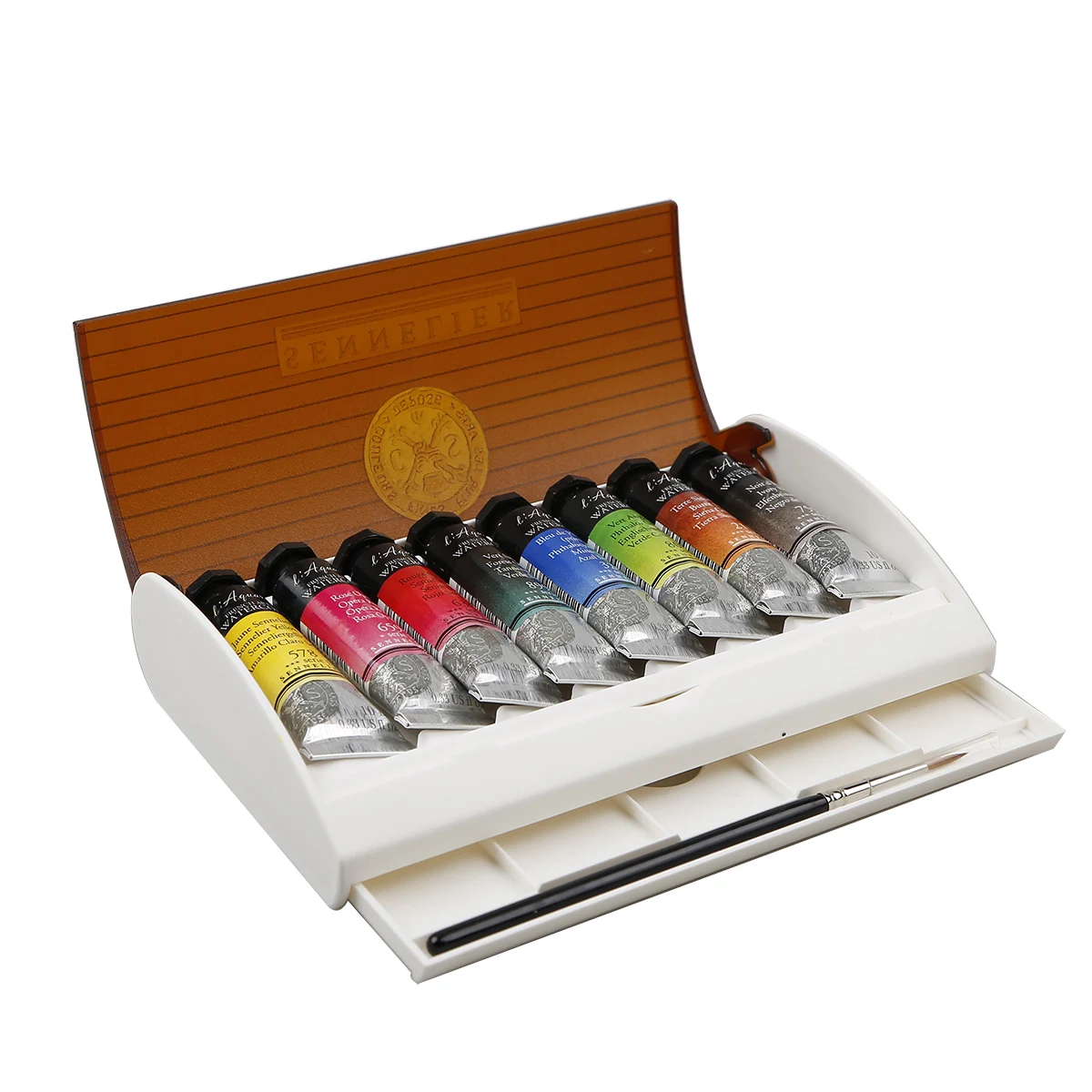 Набор акварельных красок SENNELIER Top Artist 8 цветов 10 мл|watercolor paint|watercolor paint colorswatercolor colors