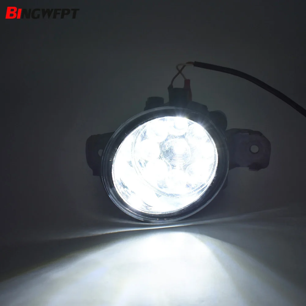 1 комплект Автомобильный Стайлинг LED/Галогенные Противотуманные фары drl Refit 12V для