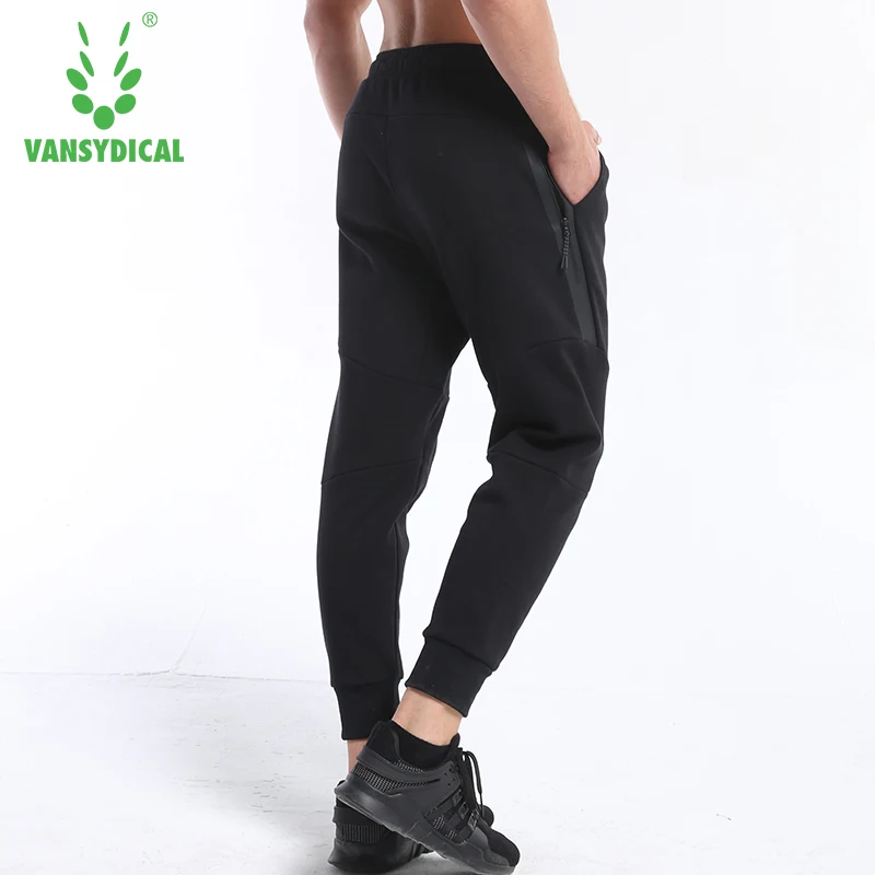 Vansydical Мужские Бег Спортивные штаны Фитнес Леггинсы спортивные футбольные