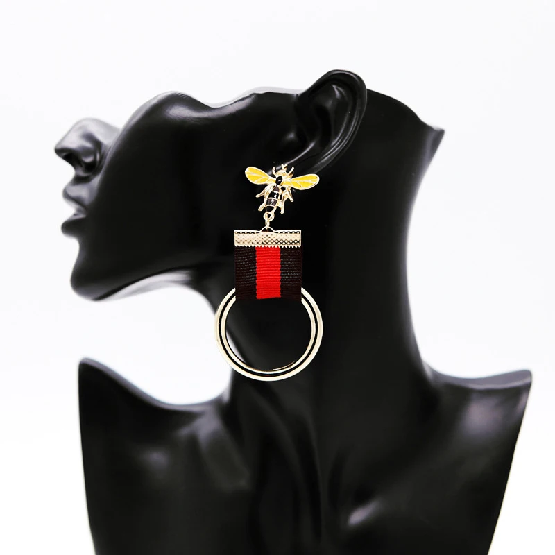 Для женщин Корейская лента серьги|drop earrings|earrings dropsearrings earring |