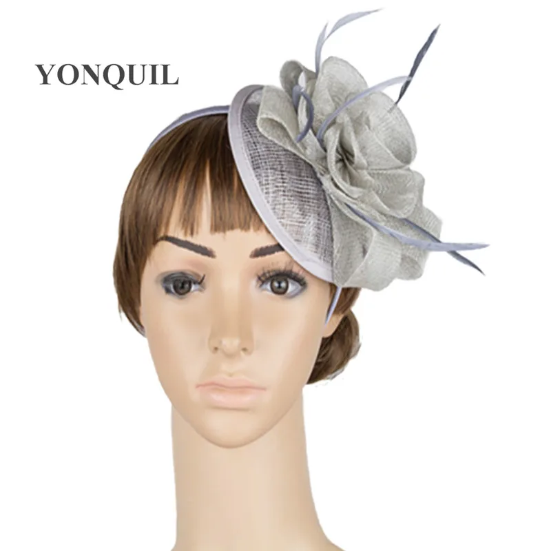 Различных мероприятий повязка на голову венчание перо аксессуары для шляп