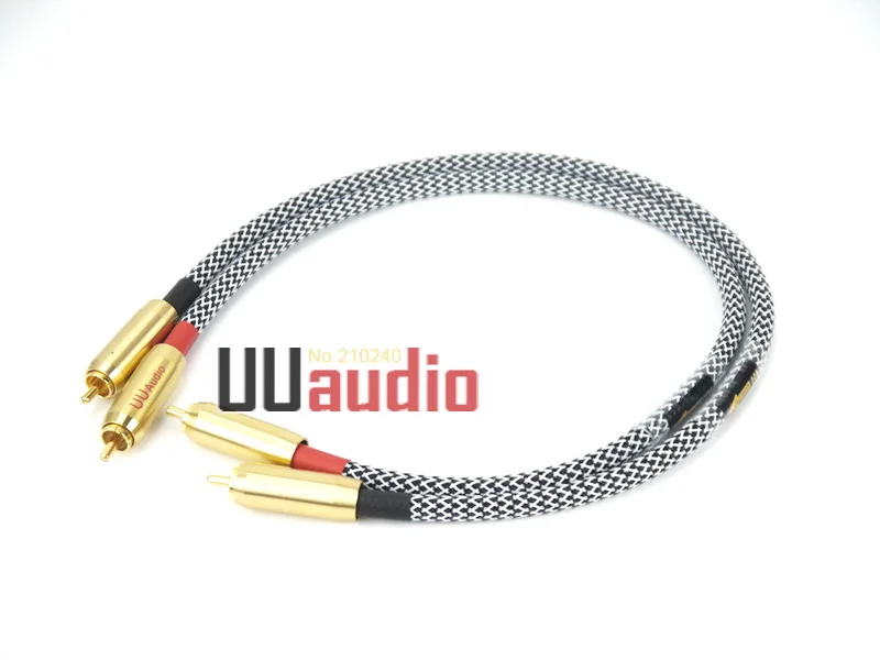 1 пара высококачественный кабель RCA Canare 4N OFC профессиональный аудиосигнала 0 2 5