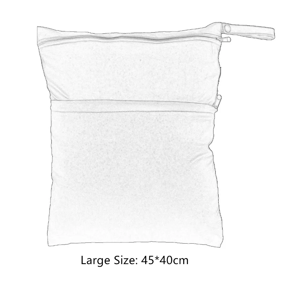 INSULAR большая детская Влажная и сухая тканевая сумка для подгузников мультяшная