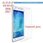 9H 2.5d Закаленное стекло для Samsung Galaxy J1 J3 J5 J7 2016 J120F J510F J710F, стеклянная Защита экрана для A3 A5 A7 2017, стеклянная пленка