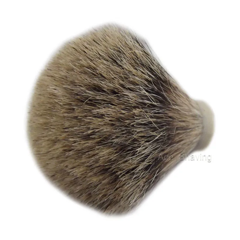 Size 20mm 1 piece Натуральный лучший Барсучий ворс бритвенная насадка для зубных щеток(размер узла 20/21/22/26 мм) "сделай сам", цирюльник, Уход за лошадьми инструмент - Цвет: Size 20mm 1 piece