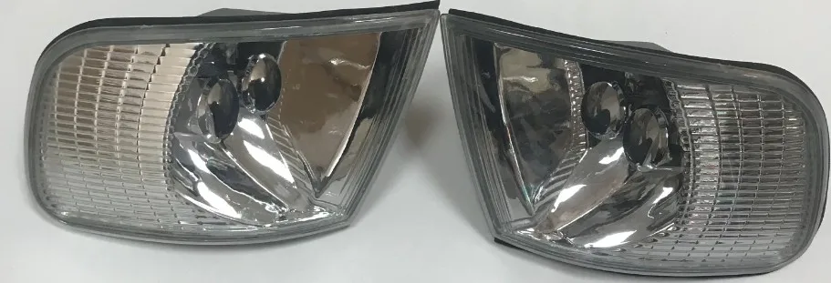 OEM Замена для Audi 100 C4 V6 передний поворотник угловой светильник лампа 1 пара правый и левый 1991 1992 1993 1994 - Цвет: DL01-0407