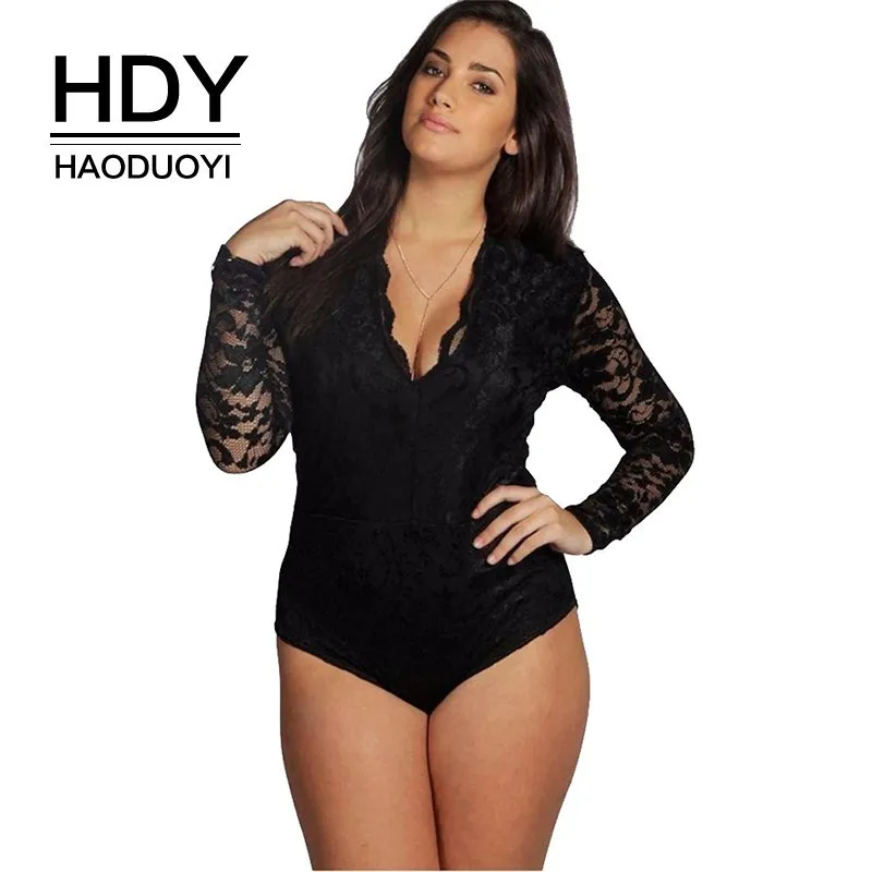 Костюм HDY Haoduoyi большого размера костюм с длинным рукавом соблазнительный уличный