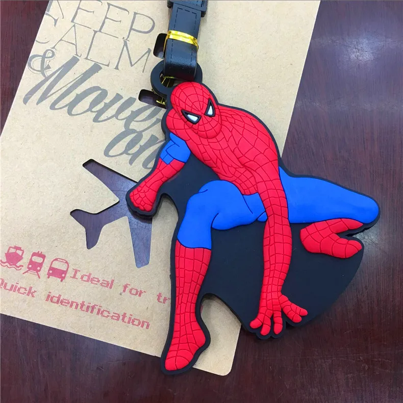 2018 новые аксессуары для путешествий на колесиках Бэтмен Человек-паук багажная