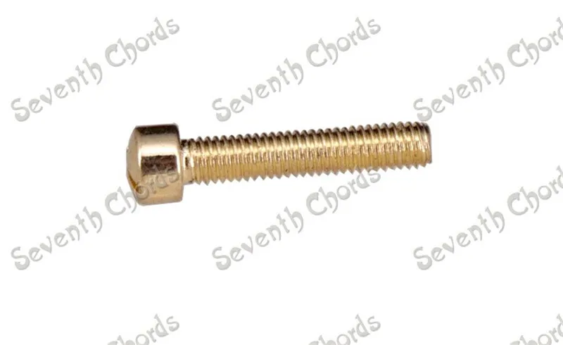 60 шт./лот электрическая гитара Humbucker Bobbin Polepiece Шурупы для гитары Крышка пикапа