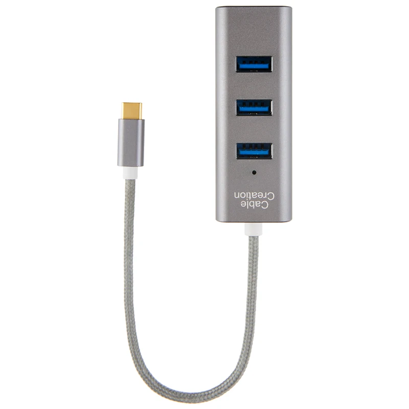 Разветвитель с 4 портами usb 3 0 типа c для Dell XPS 0|Адаптеры Type-C| |
