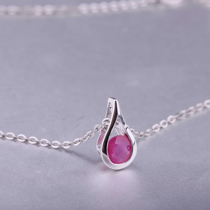 Женское Ожерелье в виде капли воды из серебра 925 пробы|fine jewelry|gifts customizedgift gifts |