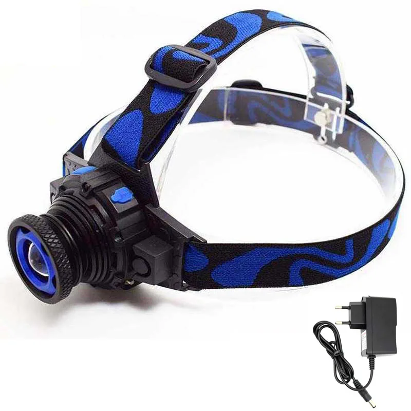 

Rechargeable Headlamp Frontal LED Running Light Waterproof Q5 LED Headlight Built in Battery Head Lamp Zoom Flashlight Forehead