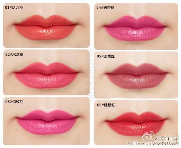 Увлажняющая водостойкая помада 6 цветов 41004s|long lasting matte lipstick|brand lipstickmatte brand lipstick |