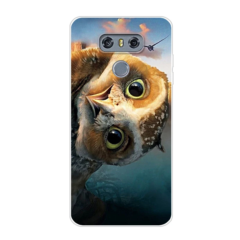 Для LG G6 чехол G3 G4 G5 силиконовый мягкий симпатичный из ТПУ на заднюю панель Coque для