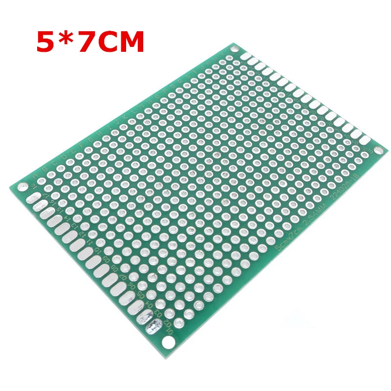 16 шт. Двухсторонний PCB Луженый 2 54 мм Печатная плата FR4 1 6 универсальный 2*8 3*7 4*6 5*7 6*8