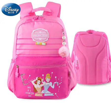 Style 01 Детский рюкзак disney Sophia Princess, школьная сумка высокого качества для девочек, мультяшный школьный рюкзак, Сверхлегкий детский Ранец, класс 1-3 - Цвет: Style 01